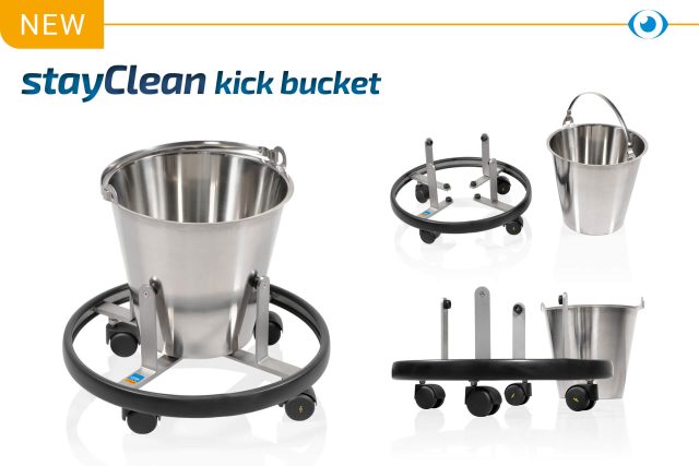 New. stayClean kick bucket. Different pictures of a kick bucket.