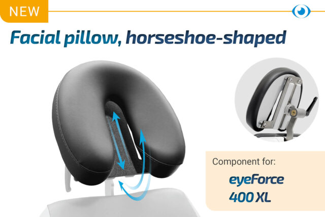 New. Pictures of facial pillow, horseshoe-shaped