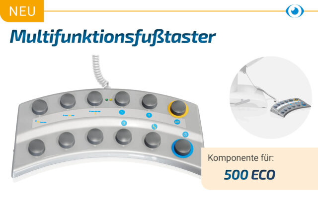 Multifunktionsfußtaster. Komponente für Behandlungsstuhl 500 ECO